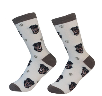 Dog Breed Socks  E & S Imports Rottweiler  