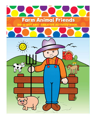 Farm Animal Do A Dot Activity Book  Do A Dot   