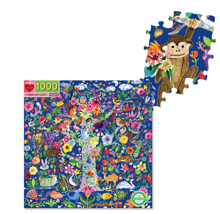 Tree Of Life 1000 Piece Puzzle  Eeboo   