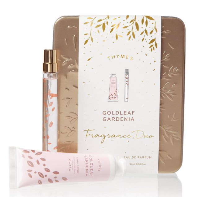 Goldleaf Gardenia Collection  Thymes Fragrance Duo  