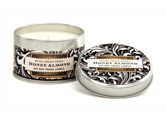 Honey Almond Collection by Michel  Michel Travel Candle  