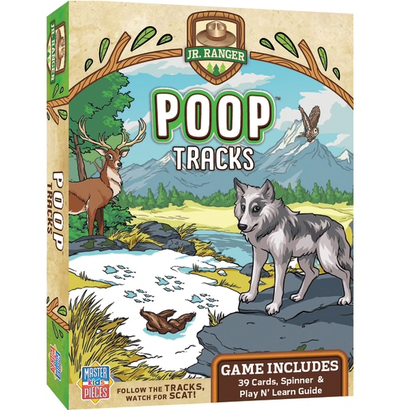 Jr. Ranger Poop Tracks Game  Masterpieces   