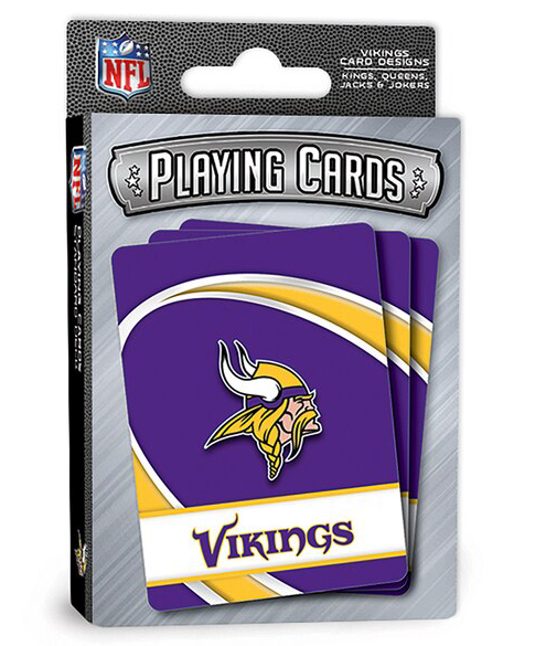 Minnesota Vikings Playing Cards  Masterpieces   