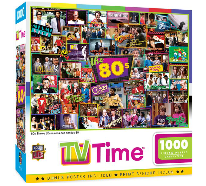 80's Shows 1000 Piece Puzzle  Masterpieces   