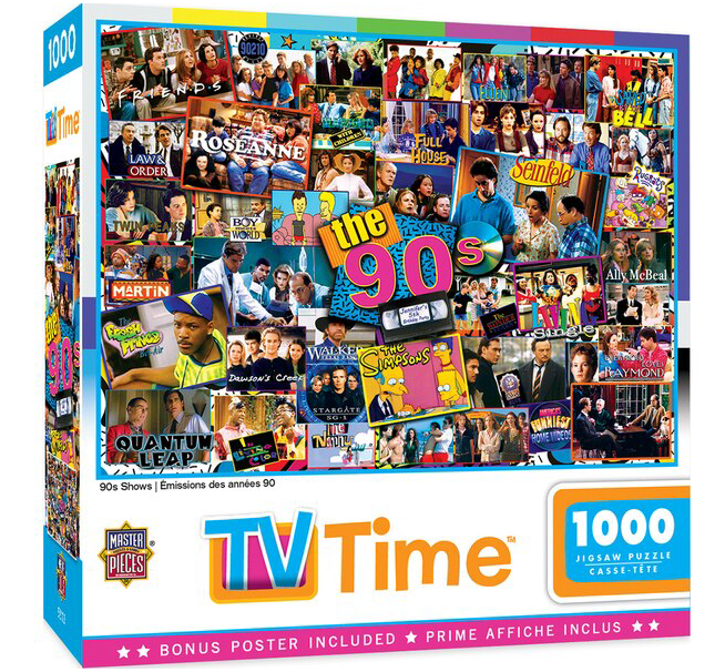 90's Shows 1000 Piece Puzzle  Masterpieces   