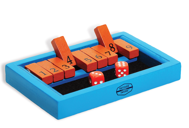 Backpack Games  GSI Outdoors Shut The Box  