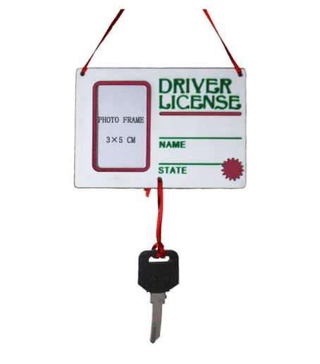 Drivers License Personalized Ornament  GSM Pers Orn   