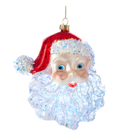 Santa Face Ornament  Kurt Adler   