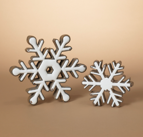 Tabletop Snowflakes  Gerson   