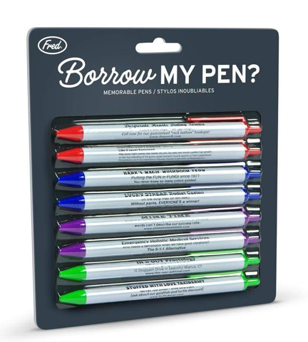 Borrow My Pen  Fred and Friends   