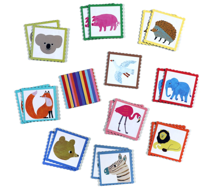 Animal Memory and Matching Game  Eeboo   