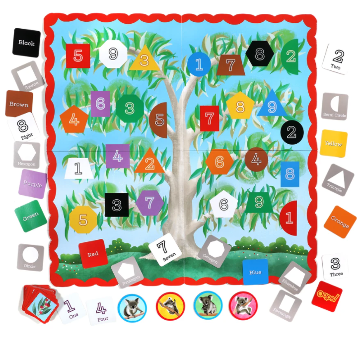 Koala Bounce Board Game  Eeboo   