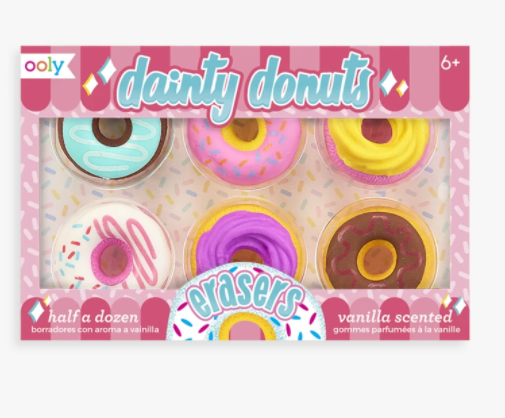 Dainty Donut Erasers  Ooly   