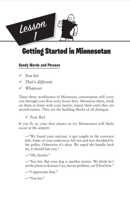 How To Talk Minnesotan Book  Penguin Random House   