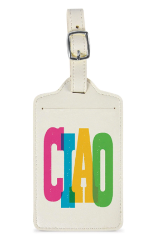 Wanderware Luggage Tags  Fred and Friends Ciao  