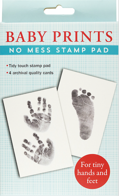 Baby Prints No Mess Stamp Pad  Peter Pauper Press   