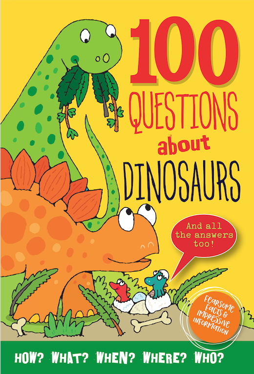 100 Questions About... Books  Peter Pauper Press Dinosaurs  