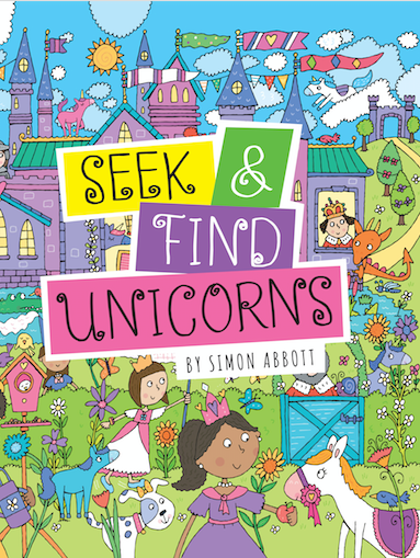 Seek and Find Unicorns  Peter Pauper Press   