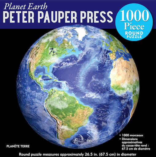 Planet Earth Puzzle 1000 pc  Peter Pauper Press   