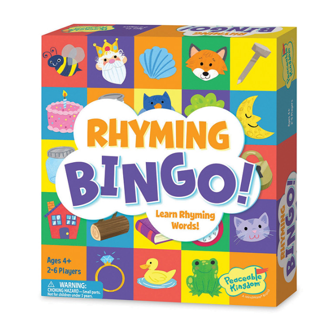 Rhyming/Numbers Bingo  Mindware Rhyming  