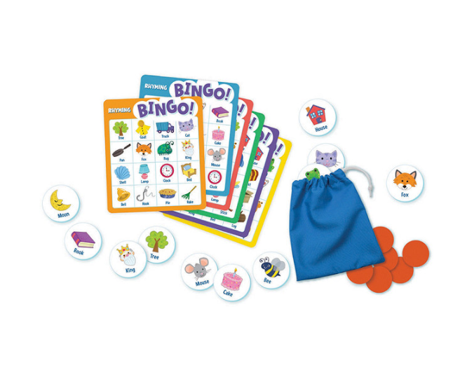 Rhyming/Numbers Bingo  Mindware   