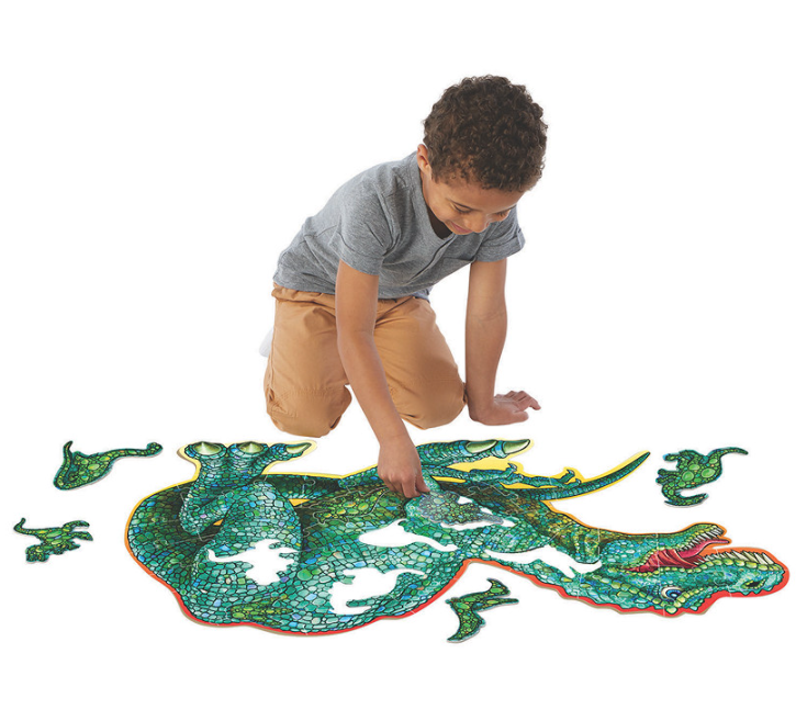 Shiny Dinosaur Puzzle  Mindware   