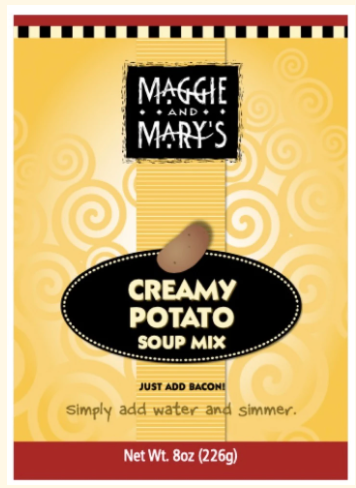 Maggie and Mary's Soups  Maggie and Mary’s Creamy Potato  