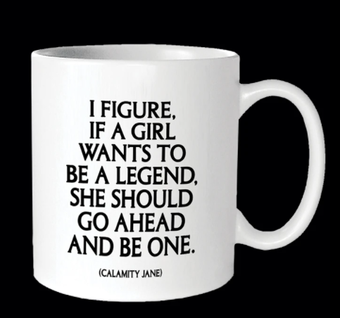 If A Girl Wants to be a Legend Mug  Quotable   