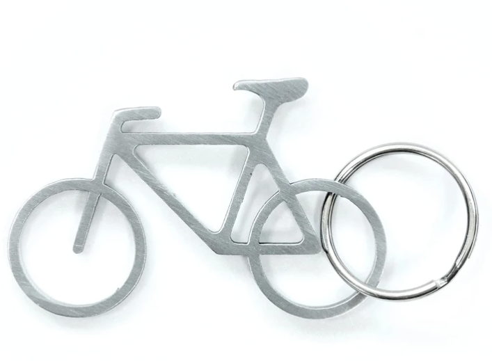 Bike Key Ring and Bottle Opener  Kikkerland   