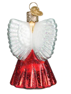 Baby Angel Glass Ornament  Old World Christmas   