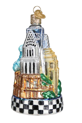 New York City Glass Ornament  Old World Christmas   