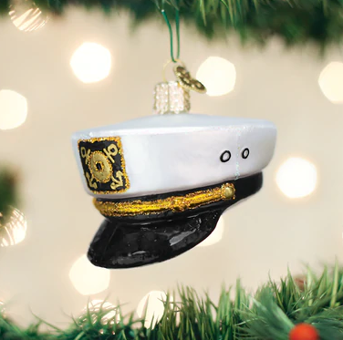 Captain's Cap Ornament  Old World Christmas   