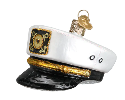 Captain's Cap Ornament  Old World Christmas   