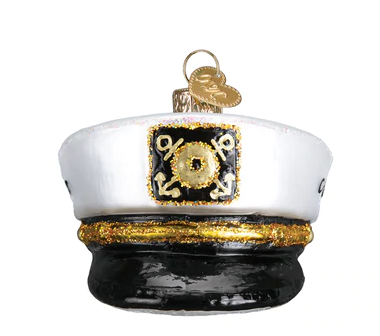 Captain's Cap Ornament  Old World Christmas   