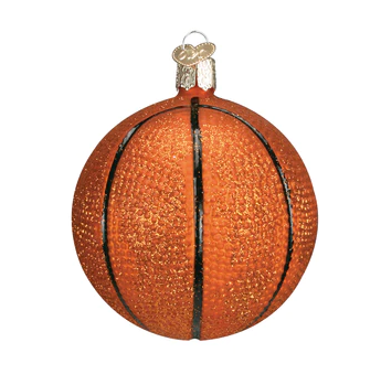 Basketball Glass Ornament  Old World Christmas   