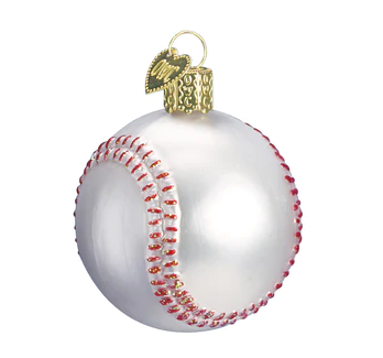 Baseball Glass Ornament  Old World Christmas   