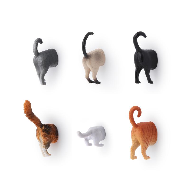 Cat Butt Magnets  Kikkerland   