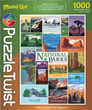 National Parks & Treasures  Puzzle Twist   