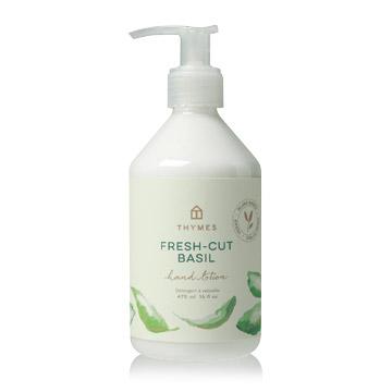 Fresh Cut Basil Collection  Thymes Hand Lotion  