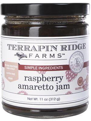 Appetizer Jams and Preserves  Terrapin Ridge Farms Raspberry Amaretto  