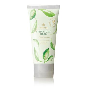 Fresh Cut Basil Collection  Thymes Hand Creme  