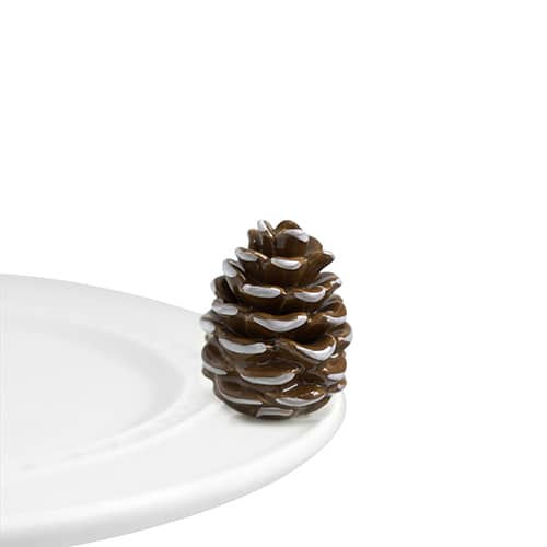 Pretty Pinecone Mini Knob  Nora Fleming   