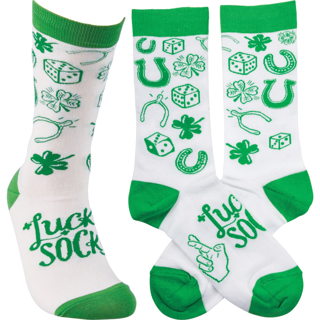 Lucky Socks  Primitives by Kathy   