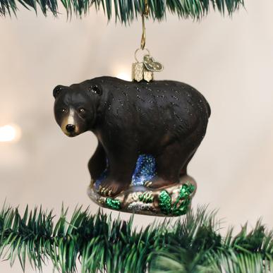 Black Bear Ornament  Old World Christmas   