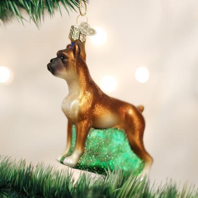 Boxer Ornament  Old World Christmas   