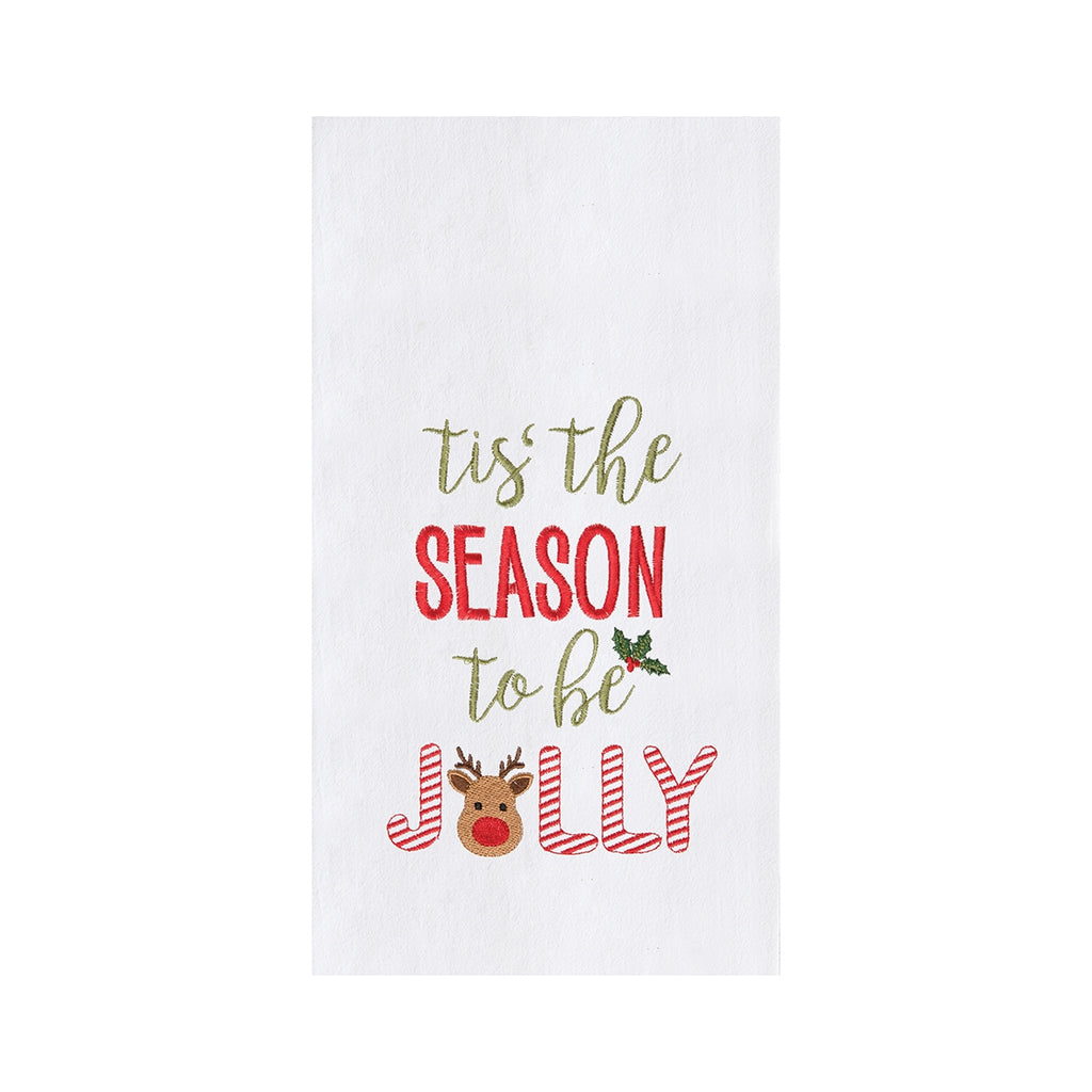 Season To Be Jolly Towel  C & F   