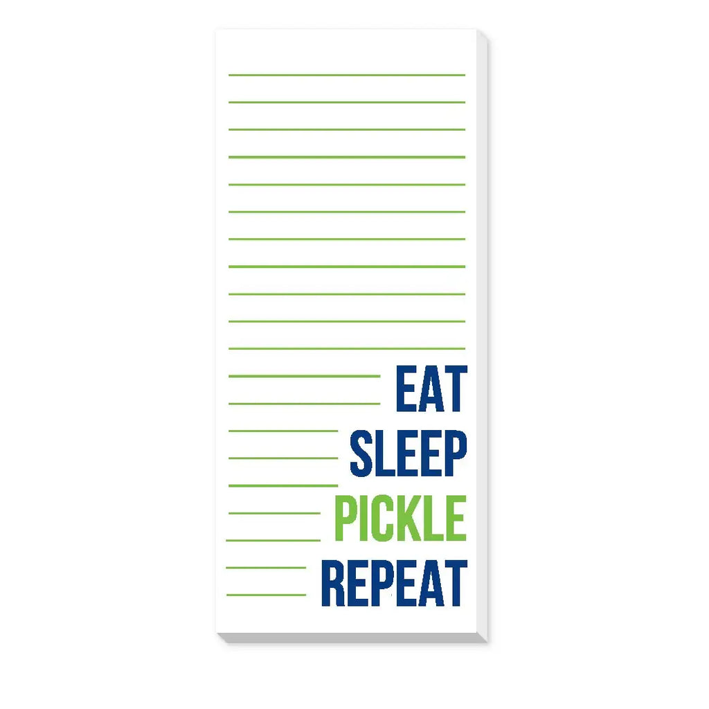 Eat Sleep Pickle Repeat Notepad  Donovan Designs   