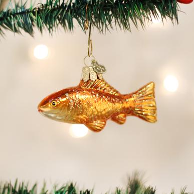 Goldfish Ornament  Old World Christmas   