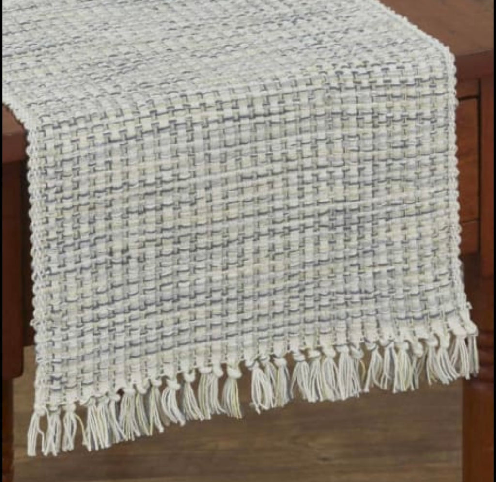 Basketweave Placemat & Table Runners  Park Designs Rain Table Runner 13x36  