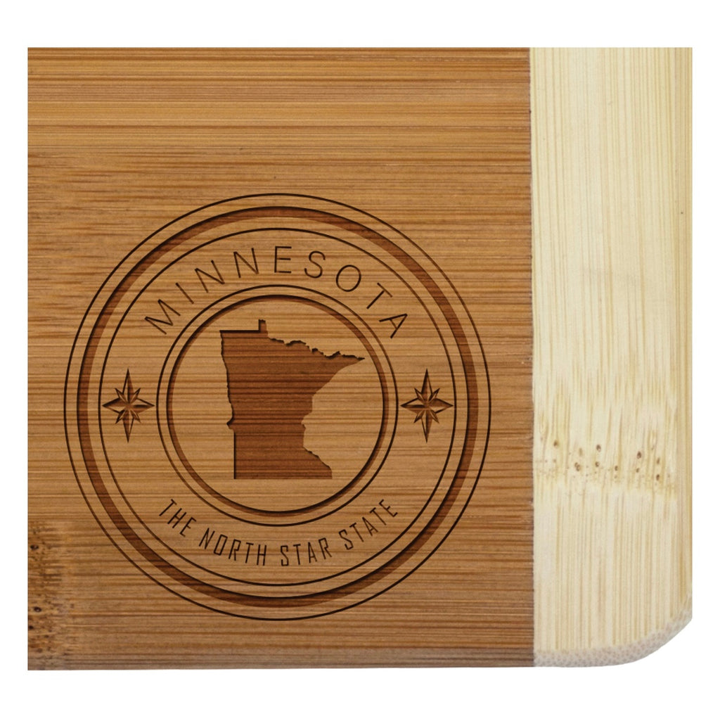 Minnesota State Stamp Bar Board  Totally Bamboo   